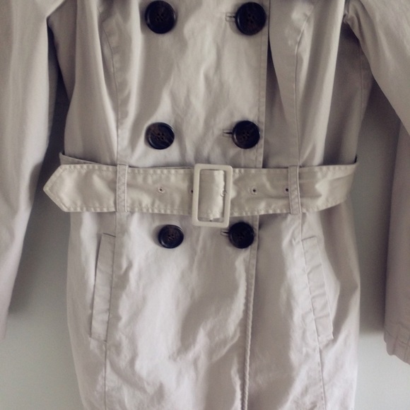 GUC Bebe Pea Coat in Light Grey - Picture 3 of 8